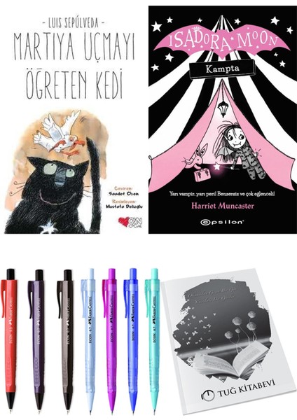 Martıya Uçmayı Öğreten Kedi ve Isadora Moon Kampta