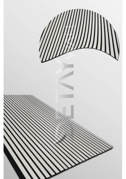 Mdf Ahşap Akustik Duvar Kaplama Lambri Paneli - 60 x 275 cm - Beyaz fırsatları