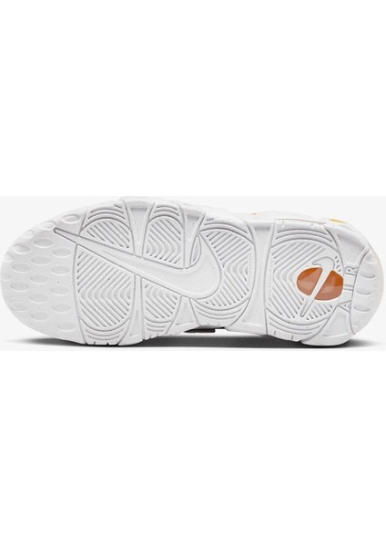 Air More Uptempo Kı Leather Sneaker Hakiki Deri Günlük Spor Ayakkabı Siyah Sarı fırsatları