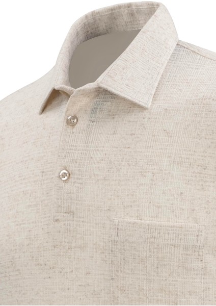 Erkek Gömlek Yaka Cepli Klasik Kalıp Tişört - 5106 modelleri