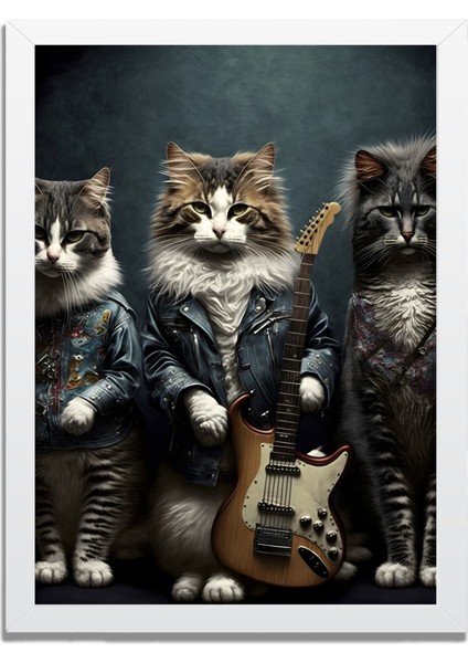 Yapay Zeka Görselli Mdf Plastik Çerçeveli Dekoratif Tablo modelleri