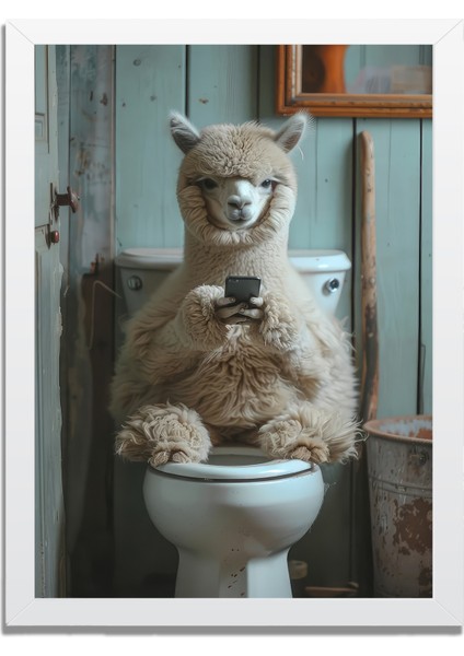 Yapay Zeka Görselli Mdf Plastik Çerçeveli Dekoratif Tablo modelleri