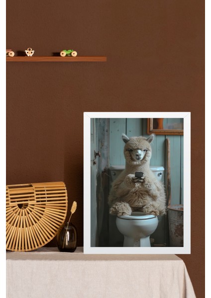 Yapay Zeka Görselli Mdf Plastik Çerçeveli Dekoratif Tablo fırsatları