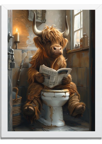 Yapay Zeka Görselli Mdf Plastik Çerçeveli Dekoratif Tablo fırsatları