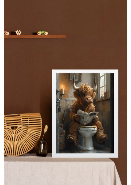 Yapay Zeka Görselli Mdf Plastik Çerçeveli Dekoratif Tablo indirimleri