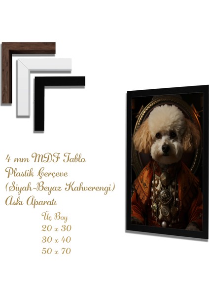 Yapay Zeka Görselli Mdf Plastik Çerçeveli Dekoratif Tablo fiyatları