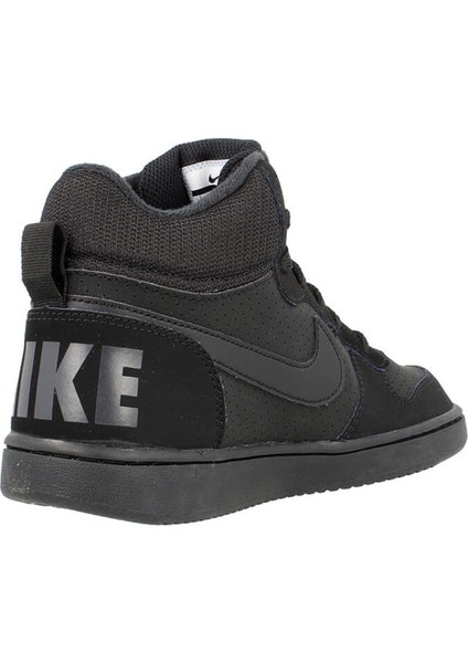 Court Borought Mid (Psv) Leather Sneaker Hakiki Deri Günlük Spor Ayakkabı Siyah fırsatları