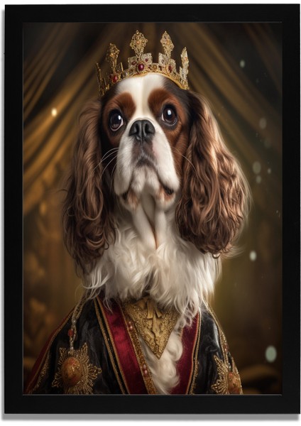 Yapay Zeka Görselli Mdf Plastik Çerçeveli Dekoratif Tablo