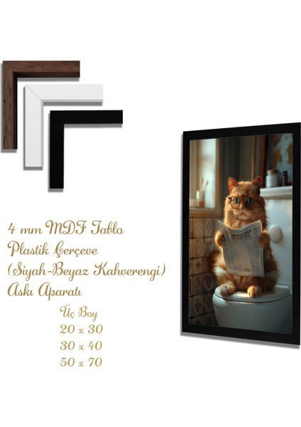 Yapay Zeka Görselli Mdf Plastik Çerçeveli Dekoratif Tablo fiyatları