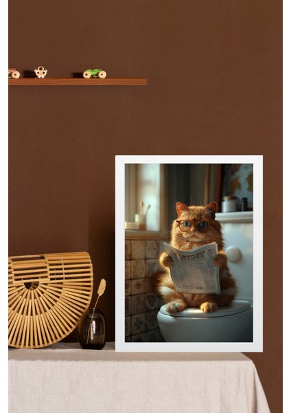 Yapay Zeka Görselli Mdf Plastik Çerçeveli Dekoratif Tablo indirimleri