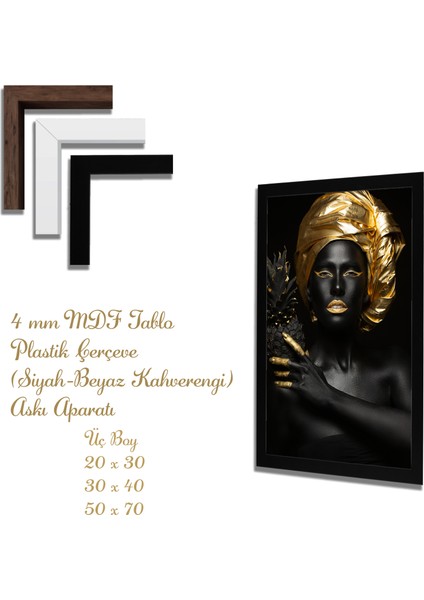 Yapay Zeka Görselli Mdf Plastik Çerçeveli Dekoratif Tablo fiyatları