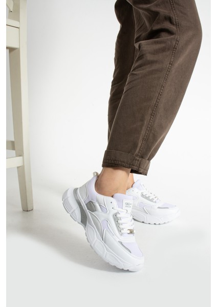 Babel Kadın Beyaz Günlük Spor Ayakkabı