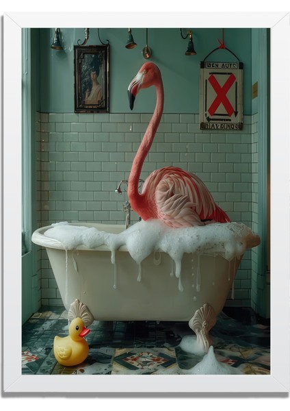 Yapay Zeka Görselli Mdf Plastik Çerçeveli Dekoratif Tablo fırsatları