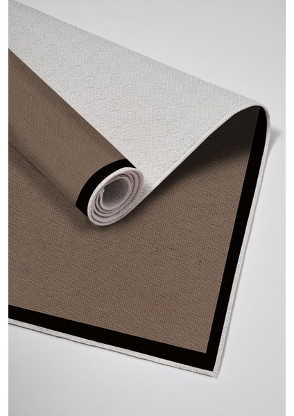 Kaymaz Dijital Mutfak & Salon Halı Toprak Dokuma E5001 Koyu Kahve fırsatları