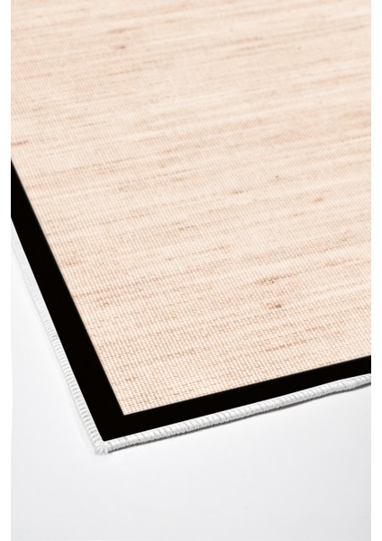 Kaymaz Dijital Mutfak & Salon Halı Luna Pamuk Dokuma E5001 Açık Krem modelleri