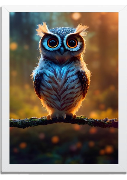 Yapay Zeka Görselli Mdf Plastik Çerçeveli Dekoratif Tablo fırsatları