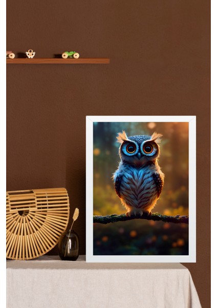 Yapay Zeka Görselli Mdf Plastik Çerçeveli Dekoratif Tablo indirimleri