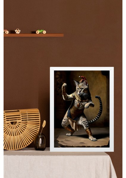 Yapay Zeka Görselli Mdf Plastik Çerçeveli Dekoratif Tablo indirimleri