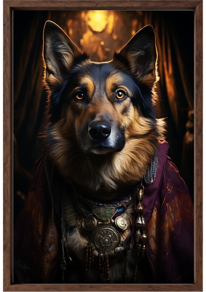 Yapay Zeka Görselli Mdf Plastik Çerçeveli Dekoratif Tablo modelleri