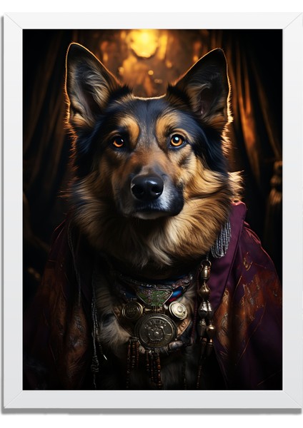 Yapay Zeka Görselli Mdf Plastik Çerçeveli Dekoratif Tablo fırsatları