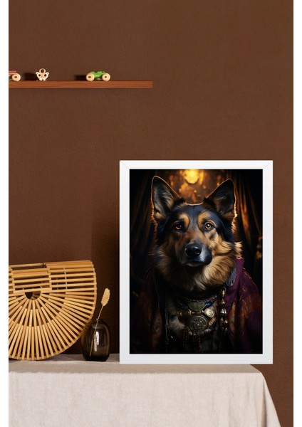 Yapay Zeka Görselli Mdf Plastik Çerçeveli Dekoratif Tablo indirimleri