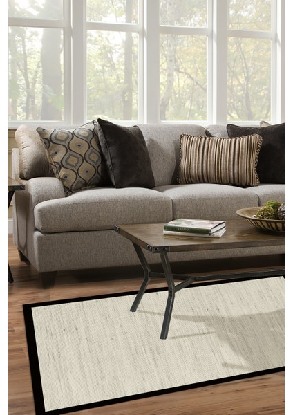 Kaymaz Dijital Mutfak & Salon Halı Toprak Dokuma E5001 Bej Gri