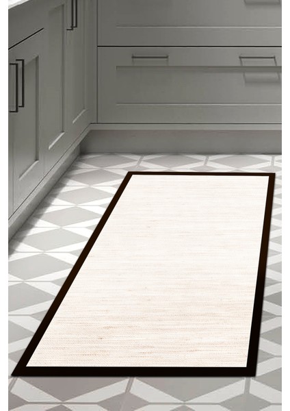 Kaymaz Dijital Mutfak & Salon Halı Toprak Dokuma E5007 Açık Bej