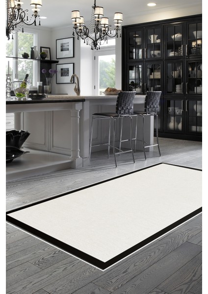 Kaymaz Dijital Mutfak & Salon Halı Saray Deri Dokuma E5001 Kırık Beyaz indirimleri