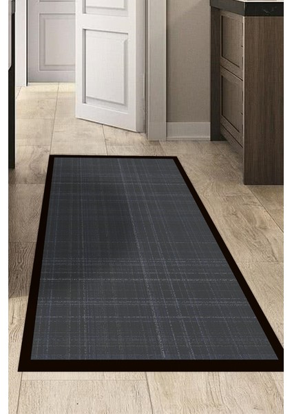 Kaymaz Dijital Mutfak & Salon Halı Toprak Dokuma E5007 Antrasit