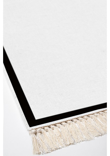 Kaymaz Dijital Mutfak & Salon Halı Toprak Saçaklı Dokuma E5001 Açık Gri modelleri