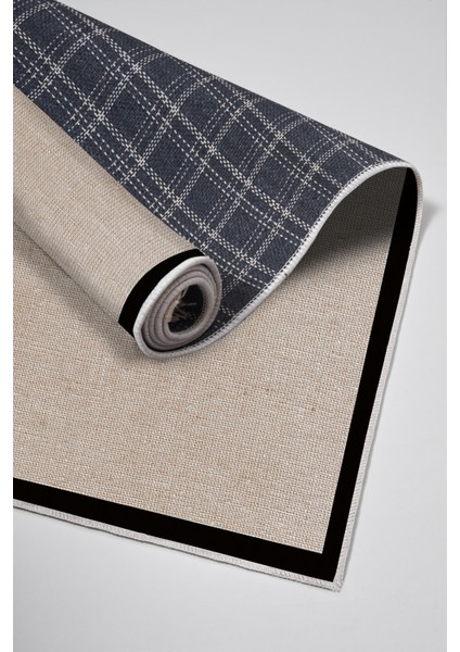 Kaymaz Dijital Mutfak & Salon Halı Luna Pamuk Dokuma E5001 Taupe fırsatları