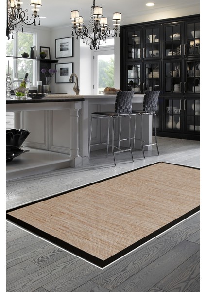 Kaymaz Dijital Mutfak & Salon Halı Toprak Dokuma E5001 Kahve Bej indirimleri