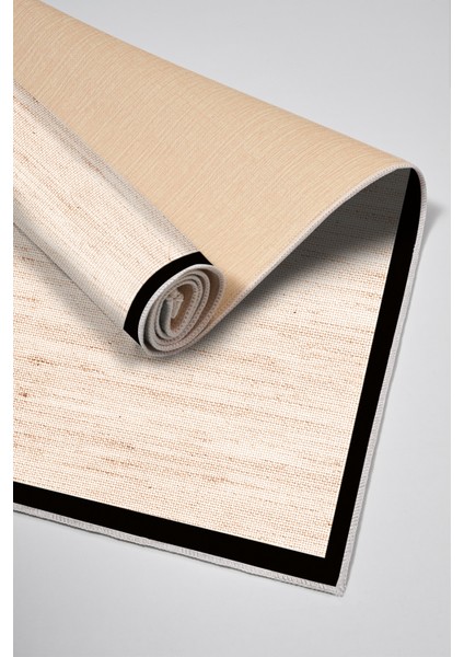 Kaymaz Dijital Mutfak & Salon Halı Saray Deri Dokuma E5001 Açık Krem fırsatları