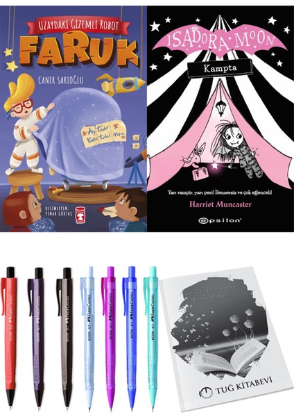 Uzaydaki Gizemli Robot Faruk ve Isadora Moon Kampta