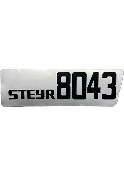 Steyr 8043 Traktör Yan Yazı