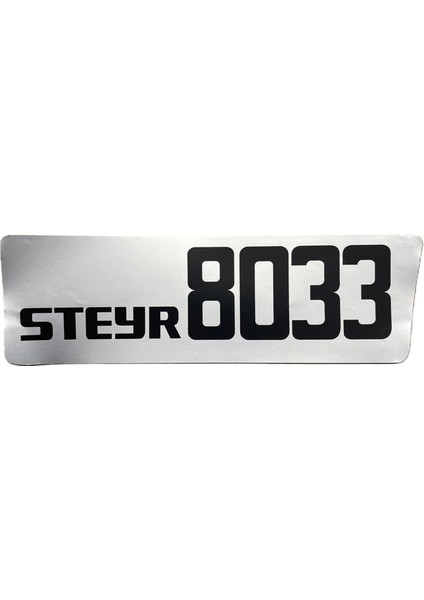 Steyr 8033 Traktör Yan Yazı