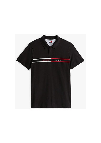 Tjm Slım Chest Flag Polo