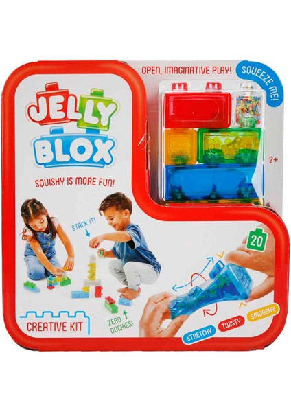 Jelly Blox Creative Kit Blok Seti 20 Parça