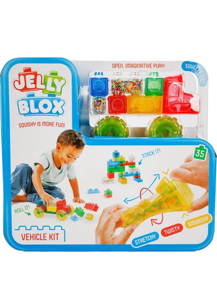 Jelly Blox Vehicle Kit Blok Seti 35 Parça