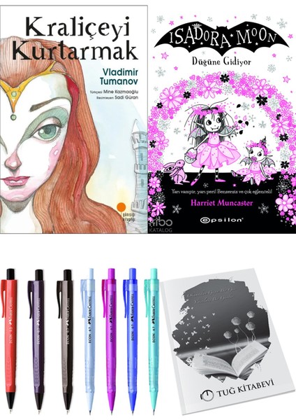 Kraliçeyi Kurtarmak ve Isadora Moon Düğüne Gidiyor