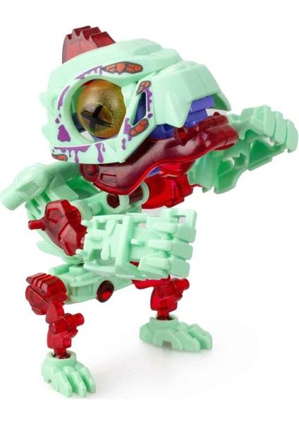 Sesli ve Işıklı Biopod Zombies Inmotion Ikili Dinozor Robot S4 - Lightning Dino ve Thunder