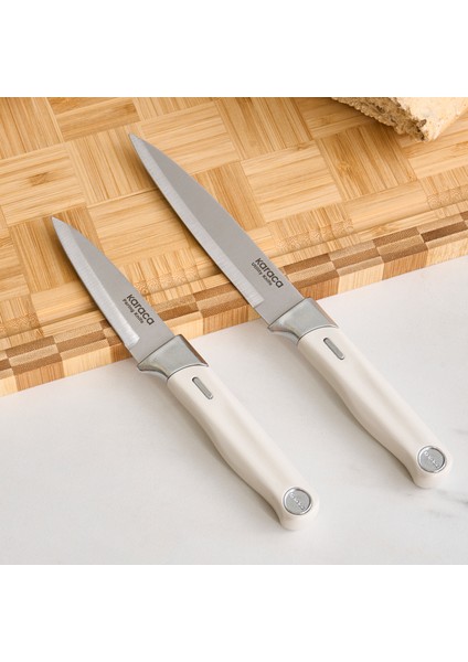 Mastermaid Cream 6 Parça Standlı Bıçak Seti fırsatları