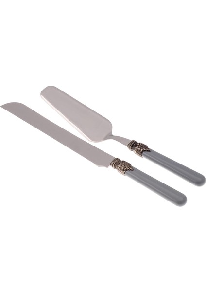 Classic Gri Pasta Seti 2 Parça