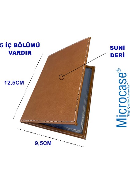 Suni Deri Oto Ruhsat Kabı Kılıfı Ruhsatlık 2 Adet - AL5037 fiyatları