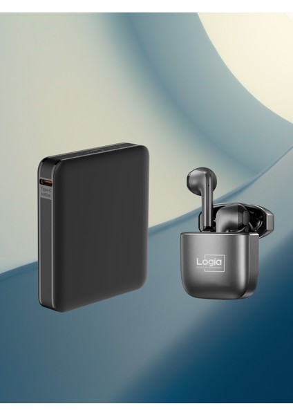 Fırsat Seti Mini Pd 5.000 mAh Taşınabilir Powerbank ve Quantum Bluetooth Kulaklık