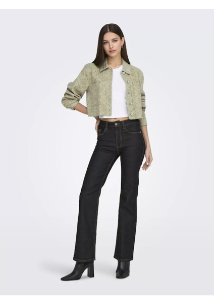 Onlelsa Short Crochet Jacket Kadın Ceket 15338055 fiyatları