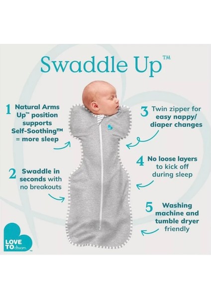 Love to dream Bebek Suit Uyku Tulumu Kundak 1.0 Tog M Beden modelleri