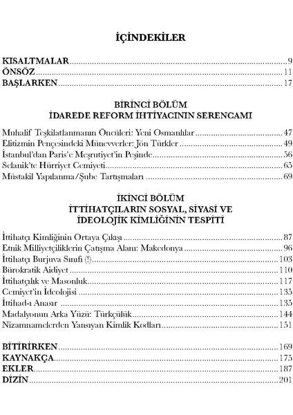 Jön Türklerden Ittihatçılara Bir Kimlik Çalışması - Hakan Burak Uz