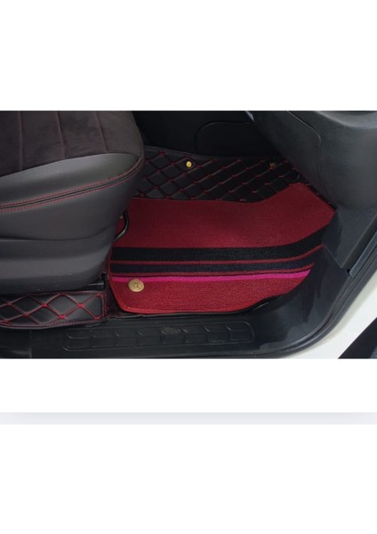 Fiat Doblo 2013-2020 Arası Araca Özel 8d Çift Katmanlı Havuzlu Paspas Takımı