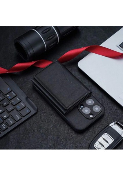 Tüm Telefonlarla Uyumlu 5 Bölmeli Magsafe Cüzdan Kartlık